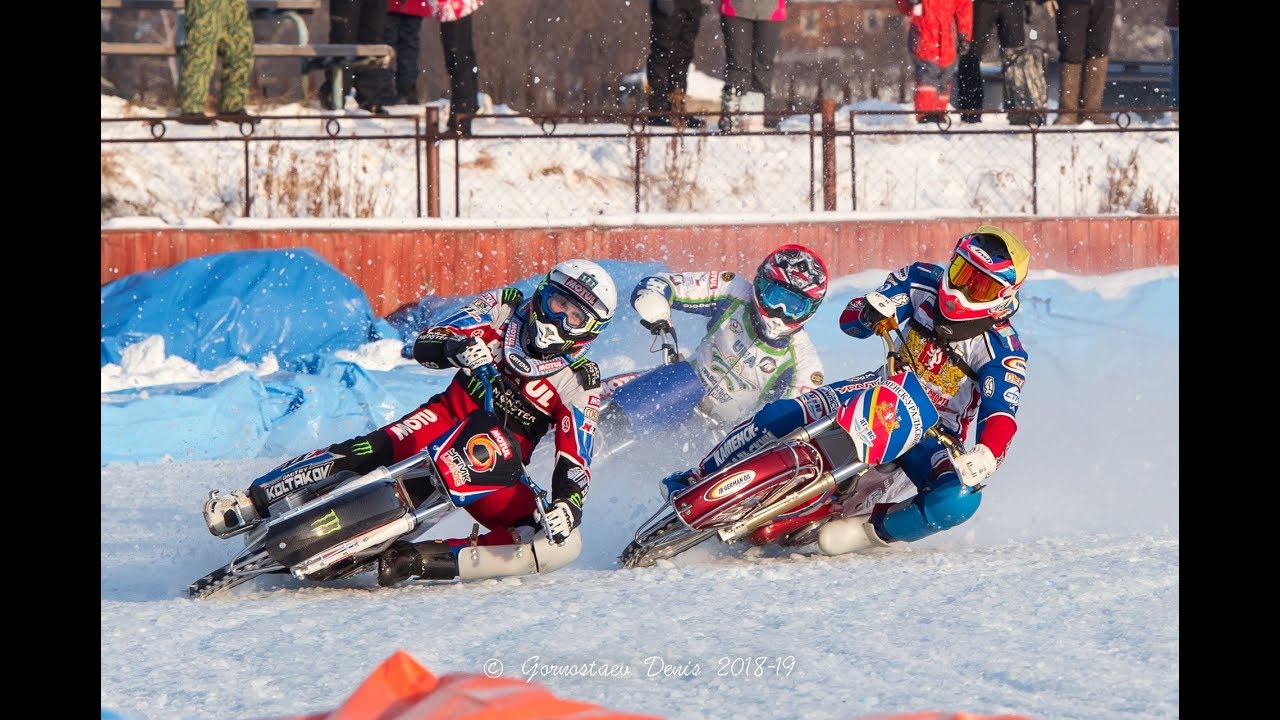 09.12.2018 Мотогонки на льду 2019.КЧР Суперлига,2 этап/Ice speedway 2019.Super League Russia,2 stage