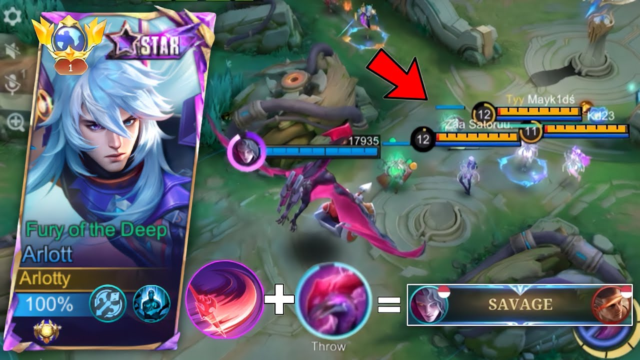 ONLY PRO ARLOTT KNOW THIS SECRET TRICK!! NEW COMBO ARLOTT! SURE WIN 100% - MLBB