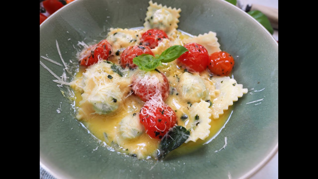 Co na obiad: delikatne ravioli z ricottą i szpinakiem