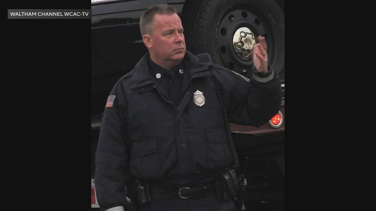 Funeral for fallen Waltham police officer Paul Tracey