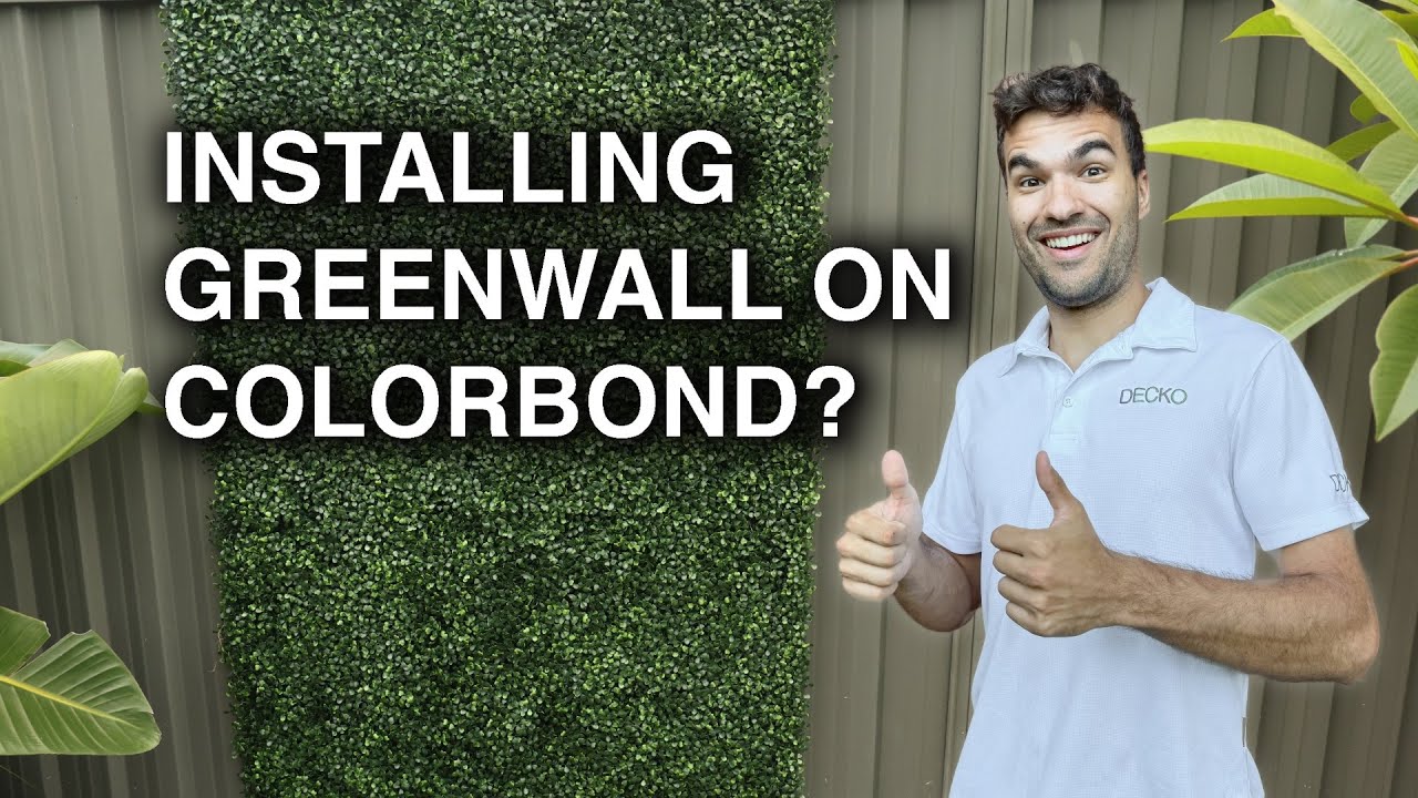 How to Install Greenwall on a Colorbond Fence: Easy DIY Guide!