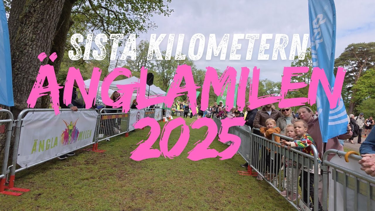 Änglamilen 2025 - Sista kilometern (inkl Damvinnaren)