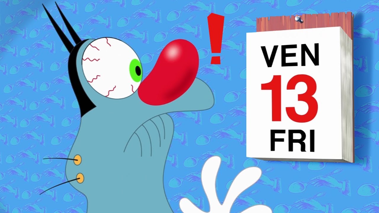 Oggy and the Cockroaches - Friday the 13th (Season 6) BEST CARTOON COLLECTION | New Episodes in HD