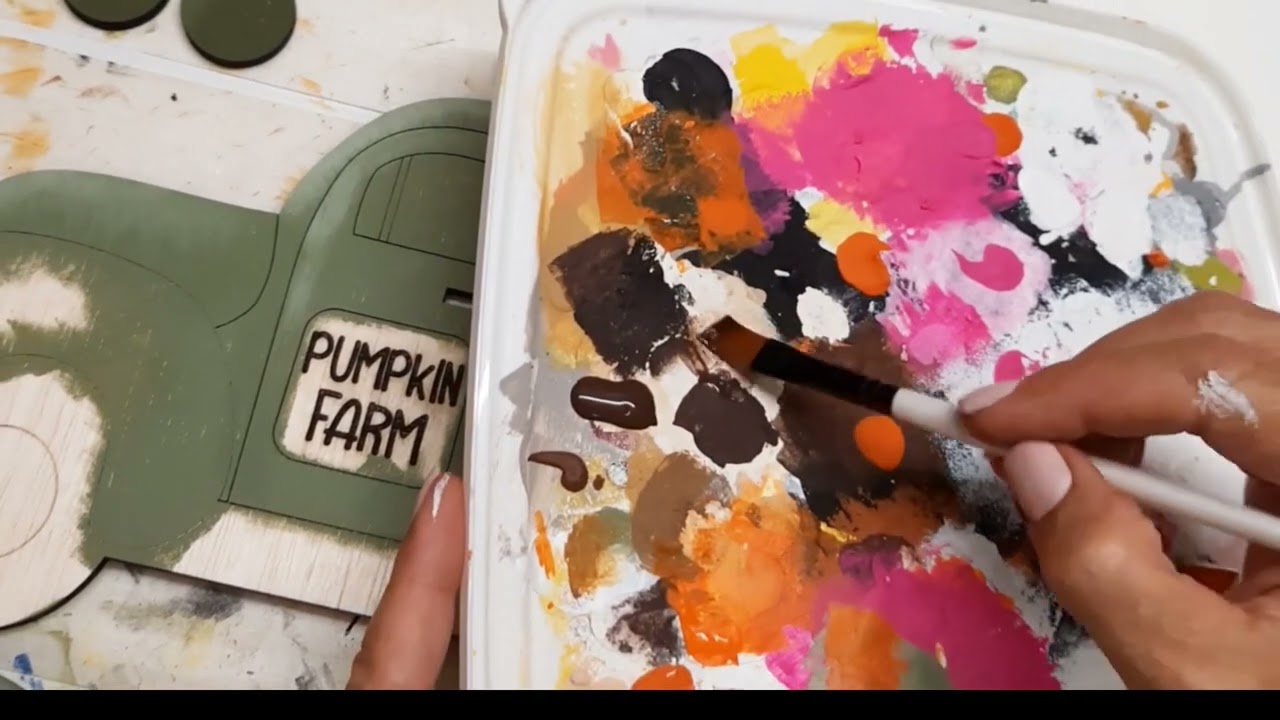 Painting Shadows On Wood Cutouts Using the Floating Medium- Shading Technique