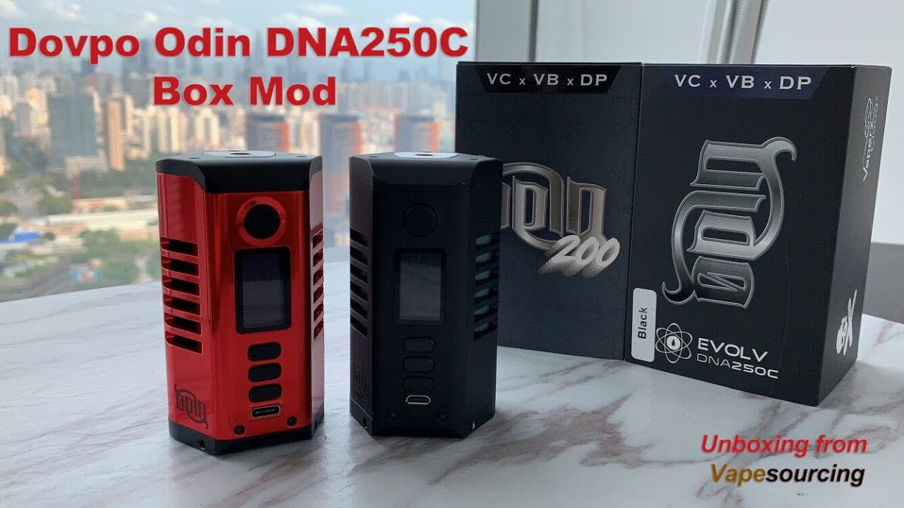 Dovpo Odin DNA250C Box Mod Unboxing & Review! ( Vapesourcing Review )