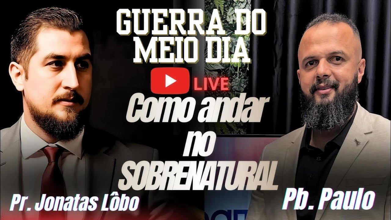 Paulo Antero está ao vivo! Guerra do meio-dia  Jonathas lobo 20/02/26