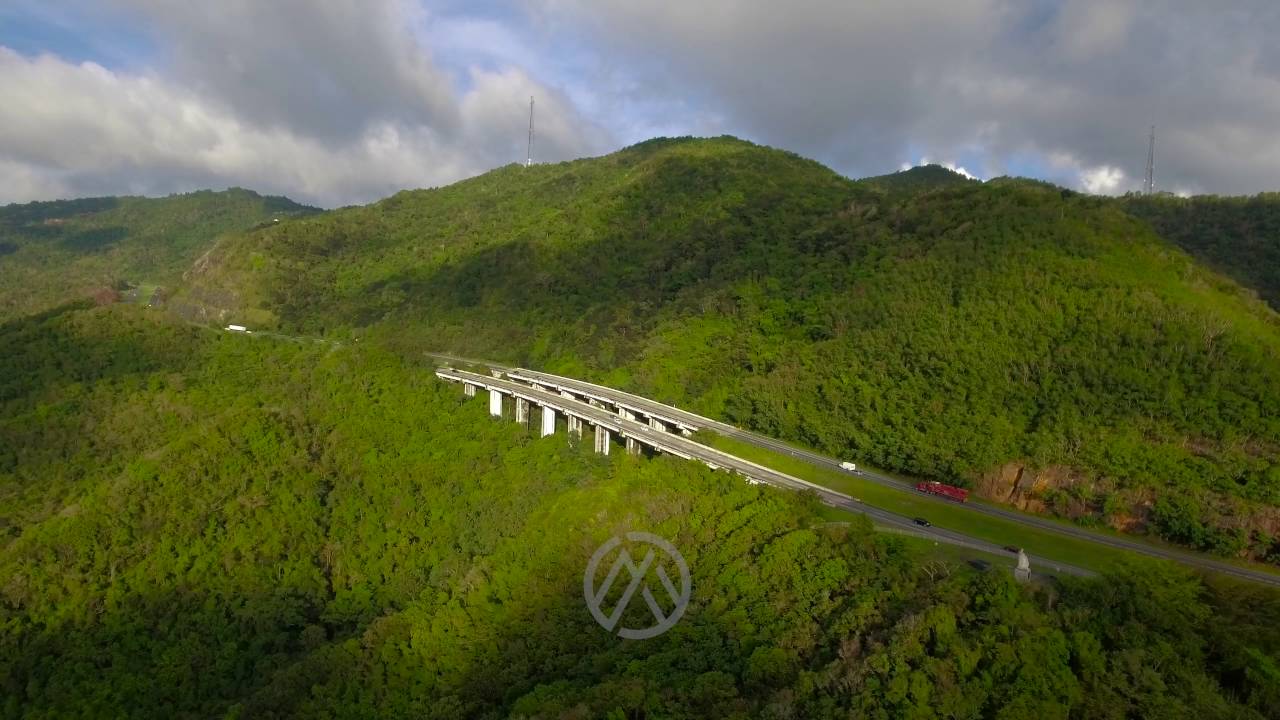 DJI flying over Cayey, Puerto Rico