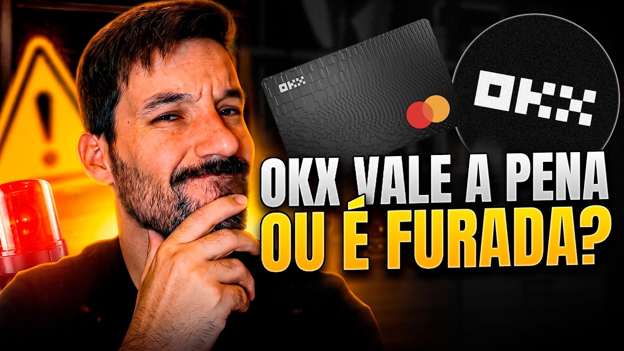 VALE A PENA ABRIR CONTA NA OKX PARA INVESTIR EM CRIPTO E USAR O CART&Atilde;O OU &Eacute; FURADA?