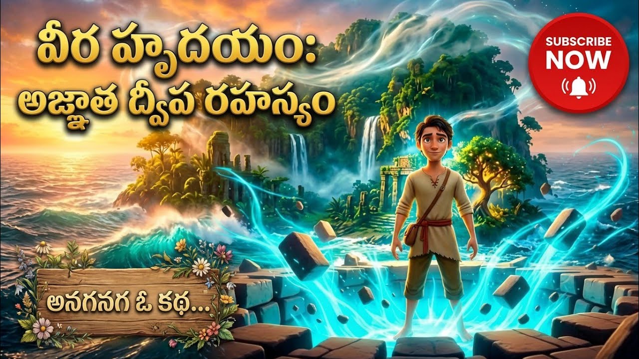 నిజమైన అర్హత 🏝️ | Courage And Sacrifice | Heart Touching Story | Selfless Hero | 3D Animated Story 