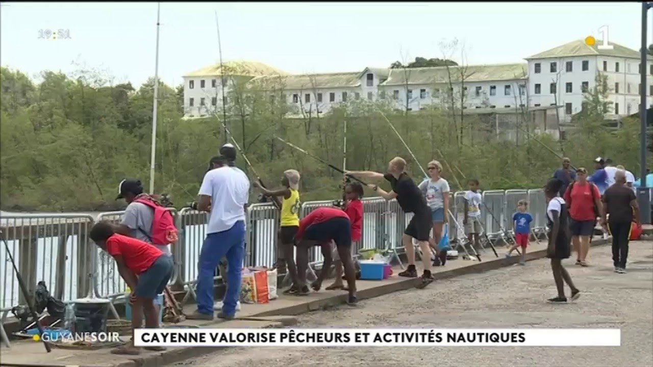Cayenne valorise pécheurs et activités nautiques
