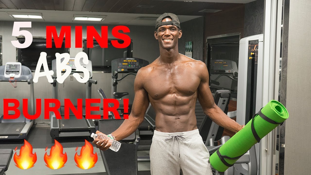 5 MINS ABS BURNER WORKOUT TO BURN FAT!  / FOLLOW ALONG