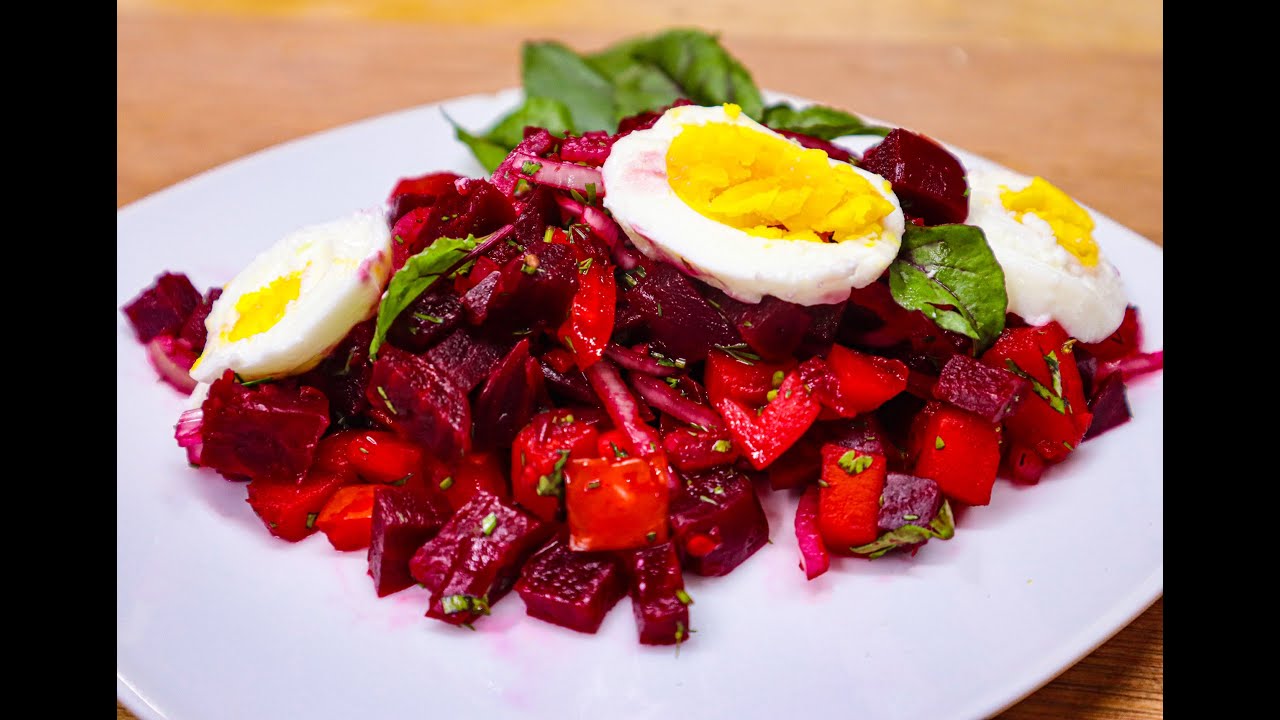 Ensalada de remolacha y zanahoria