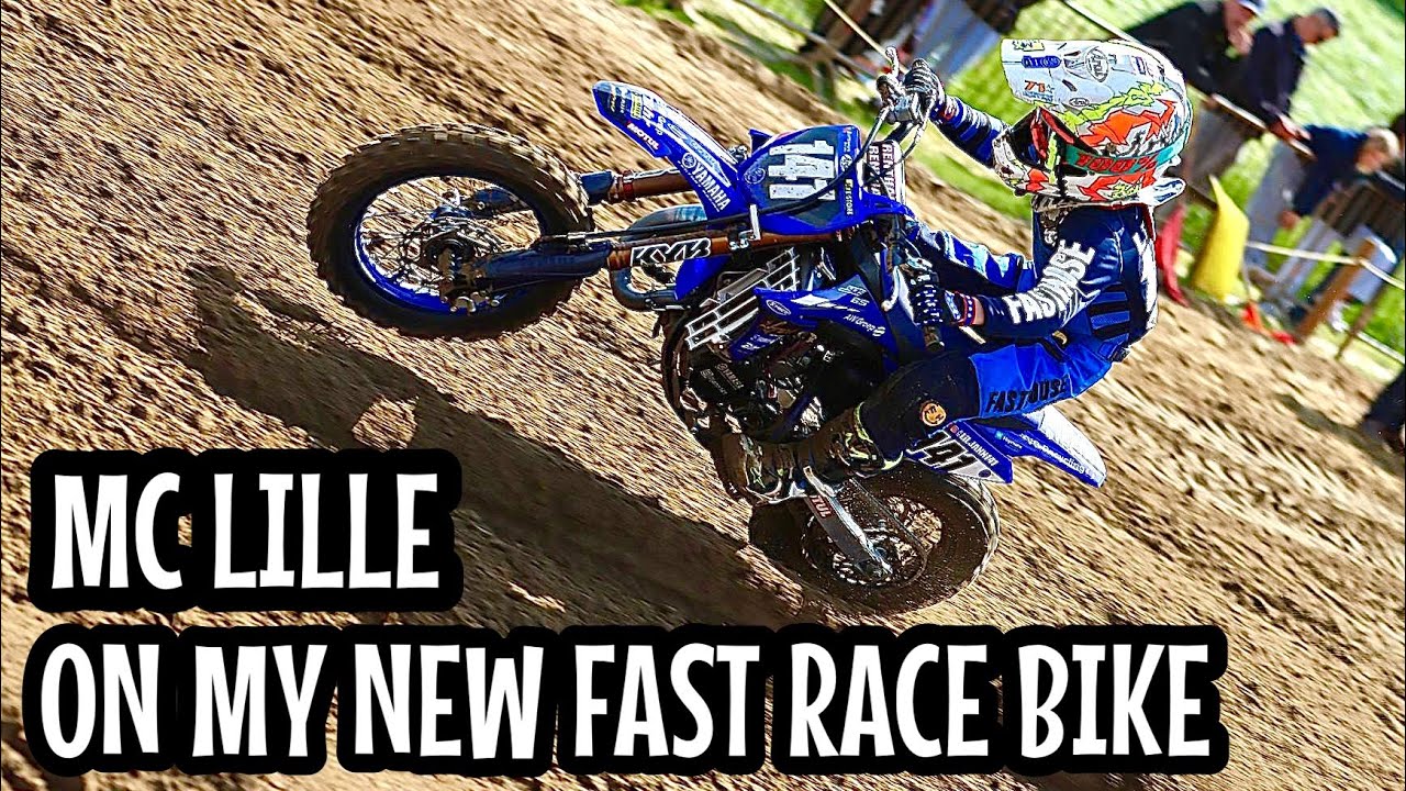 MC LILLE  RACE ON MY NEW FAST RACE BIKE 2023 | Liljann141 | Yamaha YZ65 #78