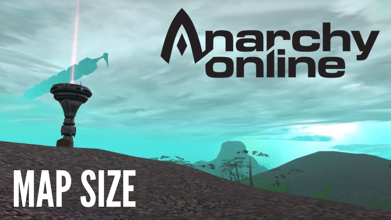 HOW BIG IS THE MAP in Anarchy Online? Walk Across the Map