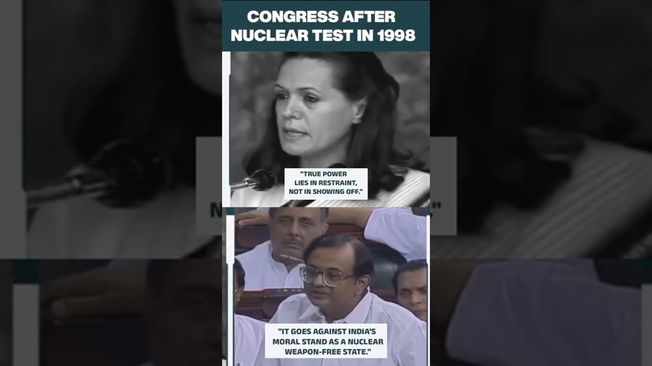 1998 Nuclear Tests: Congress Reaction That Shocked India