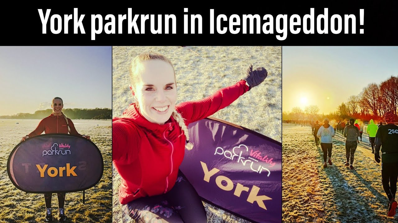Searching for a parkrun. Cancellations in Icemageddon. Running York parkrun on their 13th birthday.