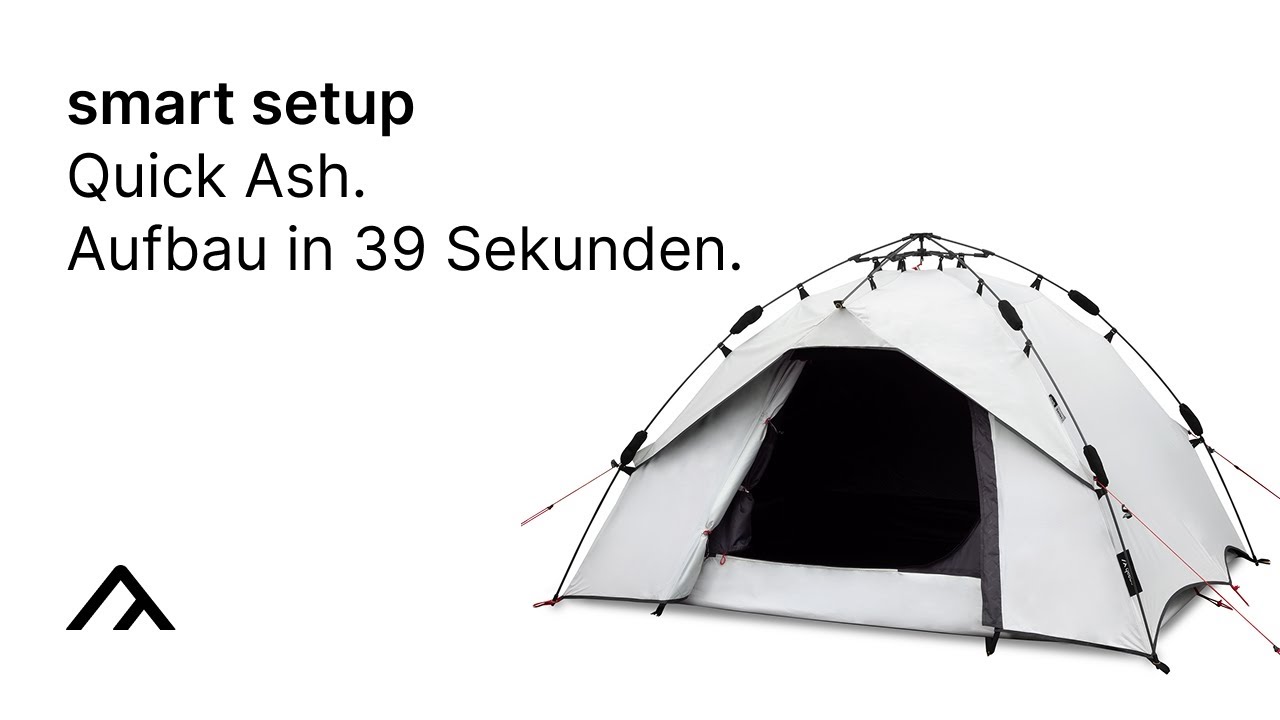qeedo | Quick Ash. Aufbau in 39 Sekunden - Smart Setup