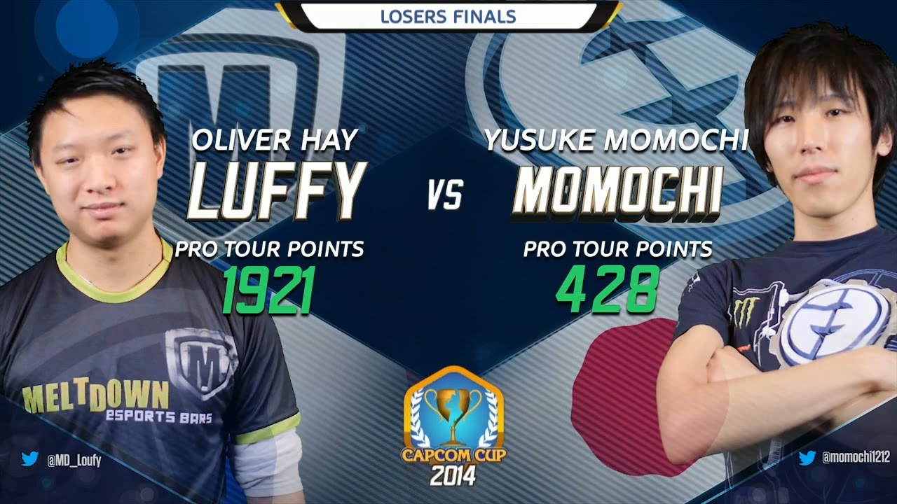 USFIV: MD Luffy vs EG Momochi  - Capcom Cup 2014 - Losers Finals