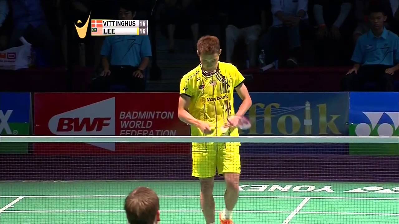Yonex US Open C'ship 2015 | Badminton F M4-MS | H-K Vittinghus vs Lee C.W