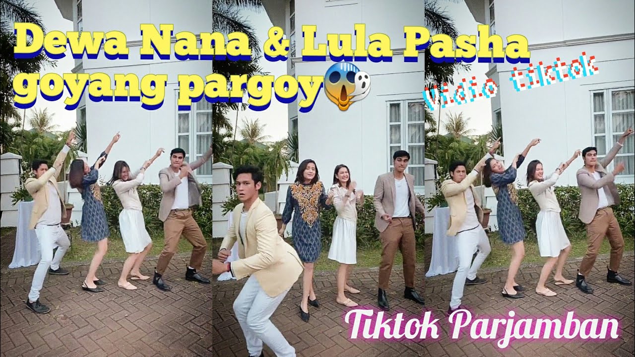 Nana Dewa Pasha dan Lula joget pargoy parjamban viral tiktok 2021 |Buku harian seorang istri #Short