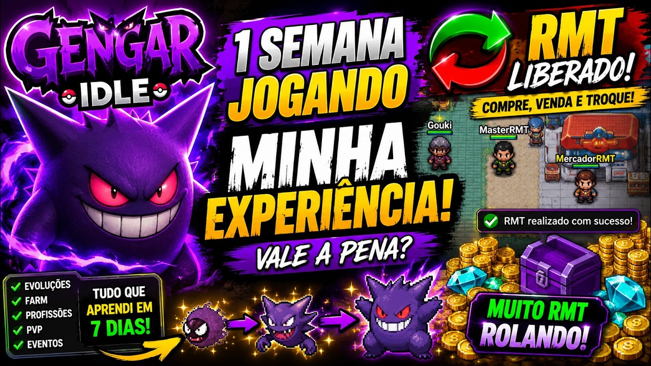 VALE A PENA JOGAR GENGAR IDLE?