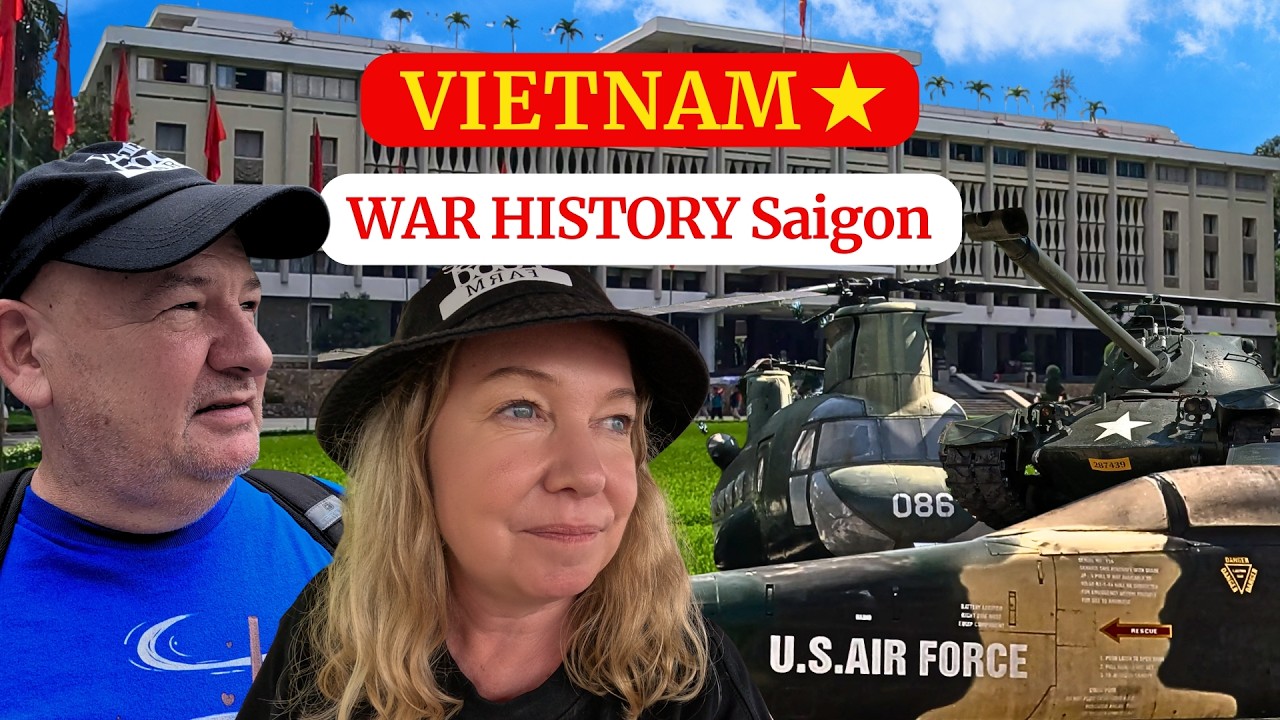 A Necessary Visit😪 Vietnams War History in Ho Chi Minh City, Vietnam 🇻🇳