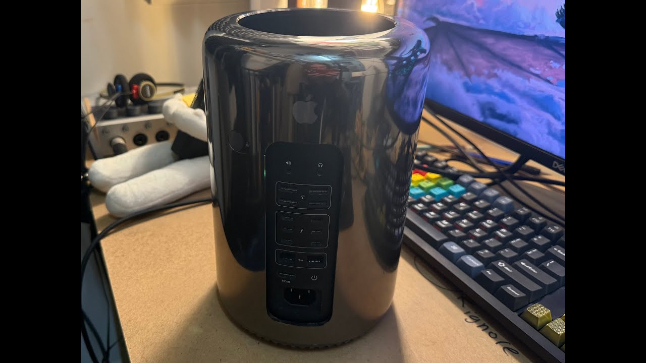I bought a trashcan Mac Pro for some reason