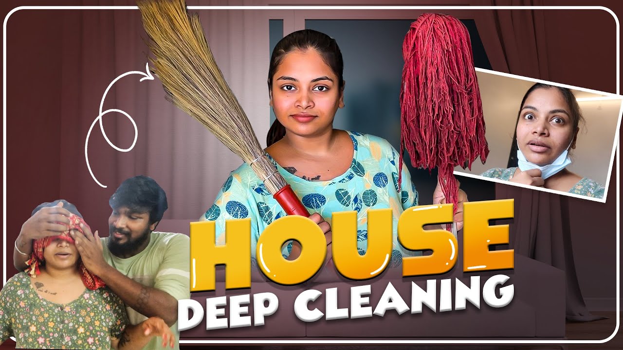 எப்டி இருந்த வீடு இப்டி ஆகிடுச்சு😂😷 | Home Cleaning Vlog | Keerthi Shrathah