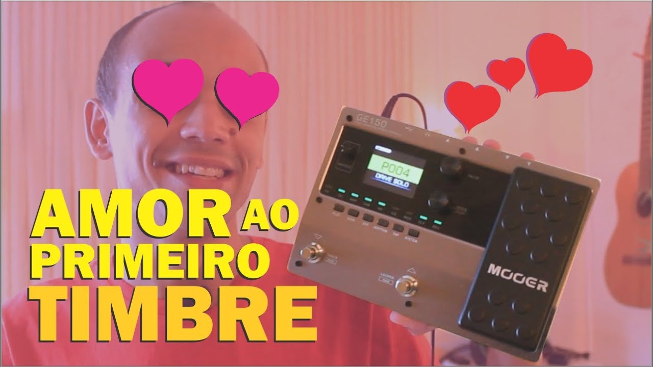 UMA PEDALEIRA DE IMPRESSIONAR - MOOER GE 150