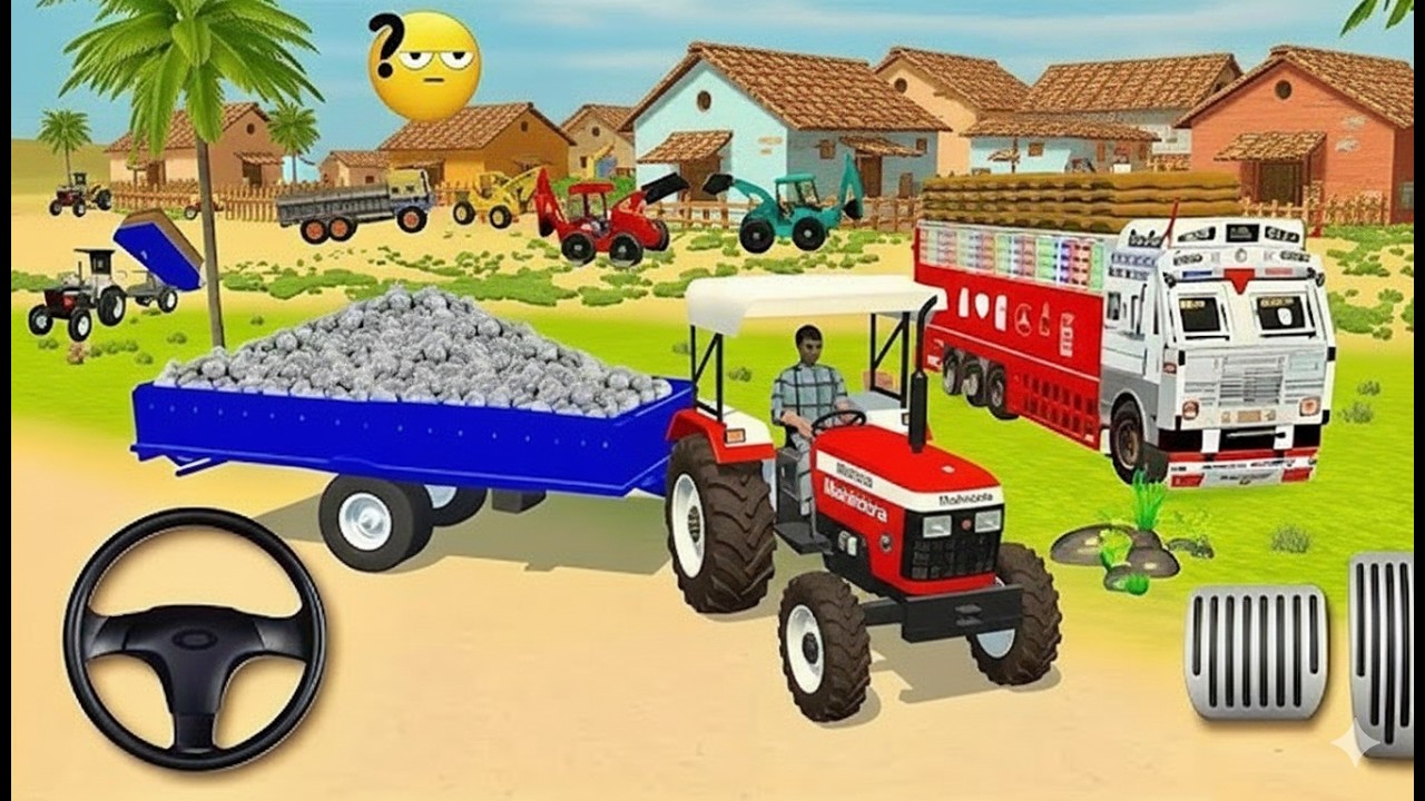 🔴Drive Jcb and Uploading 🪨 Stones From Dumper | Indian Vehicles Simulator 3D