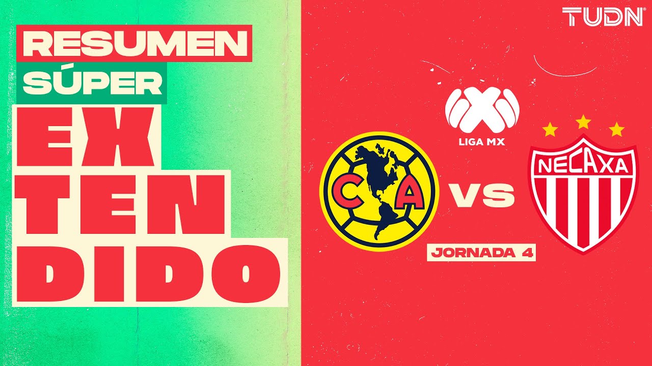 RESUMEN SUPER EXTENDIDO - América vs Necaxa | Liga MX - J4 Clausura 2026 | TUDN