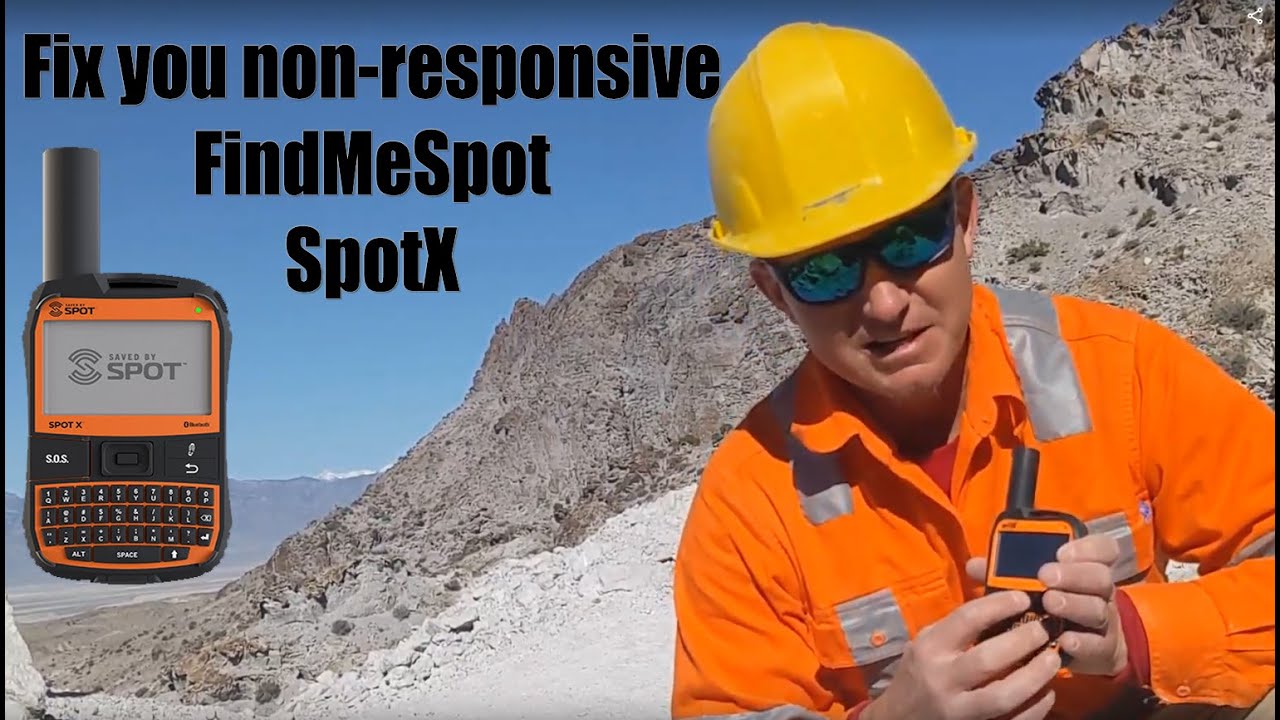 my SpotX findmespot Bluetooth Satellite Messenger was dead and didn't turn on. Found a quick fix.