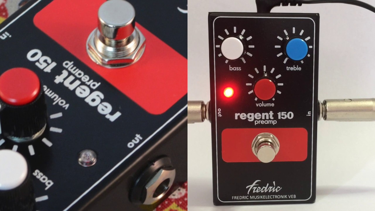 Fredric Effects Regent 150 Preamp
