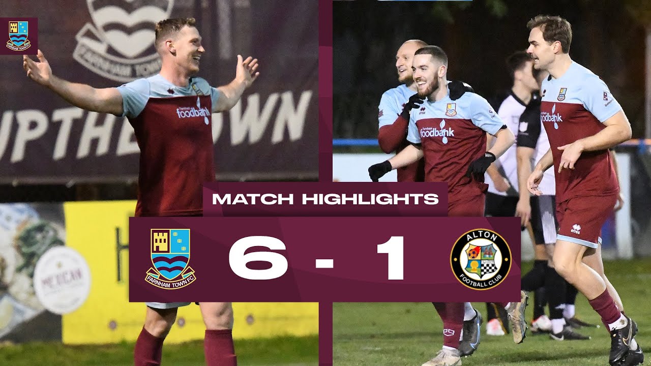 7-goal STUNNER on Friday Night Football! | Farnham Town vs Alton | Full Match Highlights