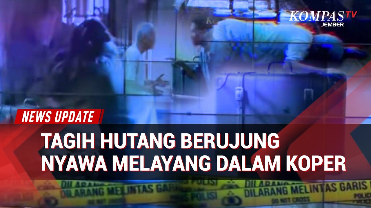 Fakta Tragis! Tagih Utang Berujung Maut, Nyawa Melayang di Dalam Koper