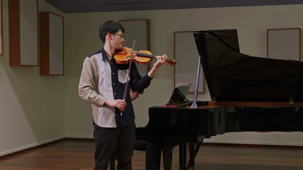 Masaki Morishita plays Impressions d’enfance Op 28 by G.Enescu, I. Ménétrier