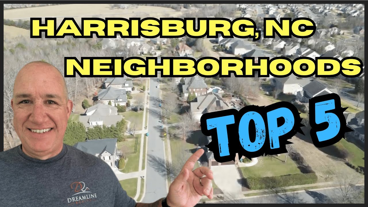TOP 5 Neighborhoods in Harrisburg, NC | (MUST WATCH Before Moving Here)