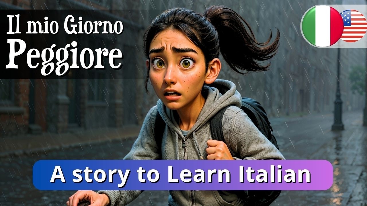 LEARN ITALIAN with Short Story – A Day Full of Challenges (Beginners)