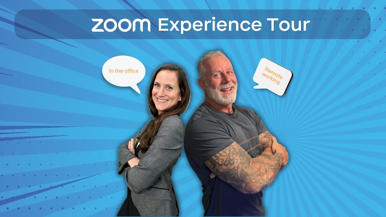 Zoom Hybrid Work Tour of Zoom Rooms and Zoom Client with Teams integration