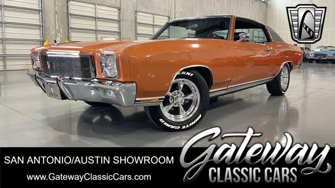 1971 Chevrolet Monte Carlo - Gateway Classic Cars - San Antonio/Austin #0569