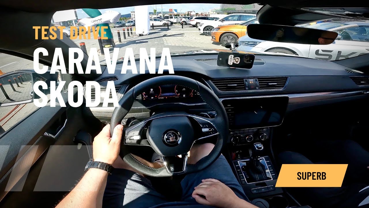 Мне действительно нравится эта машина | SKODA SUPERB 2023 Sportline | POV #тест-драйв