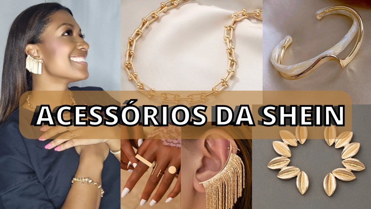 ACESSORIOS DA SHEIN | Compras de bijuterias na Shein | Flavia Madureira