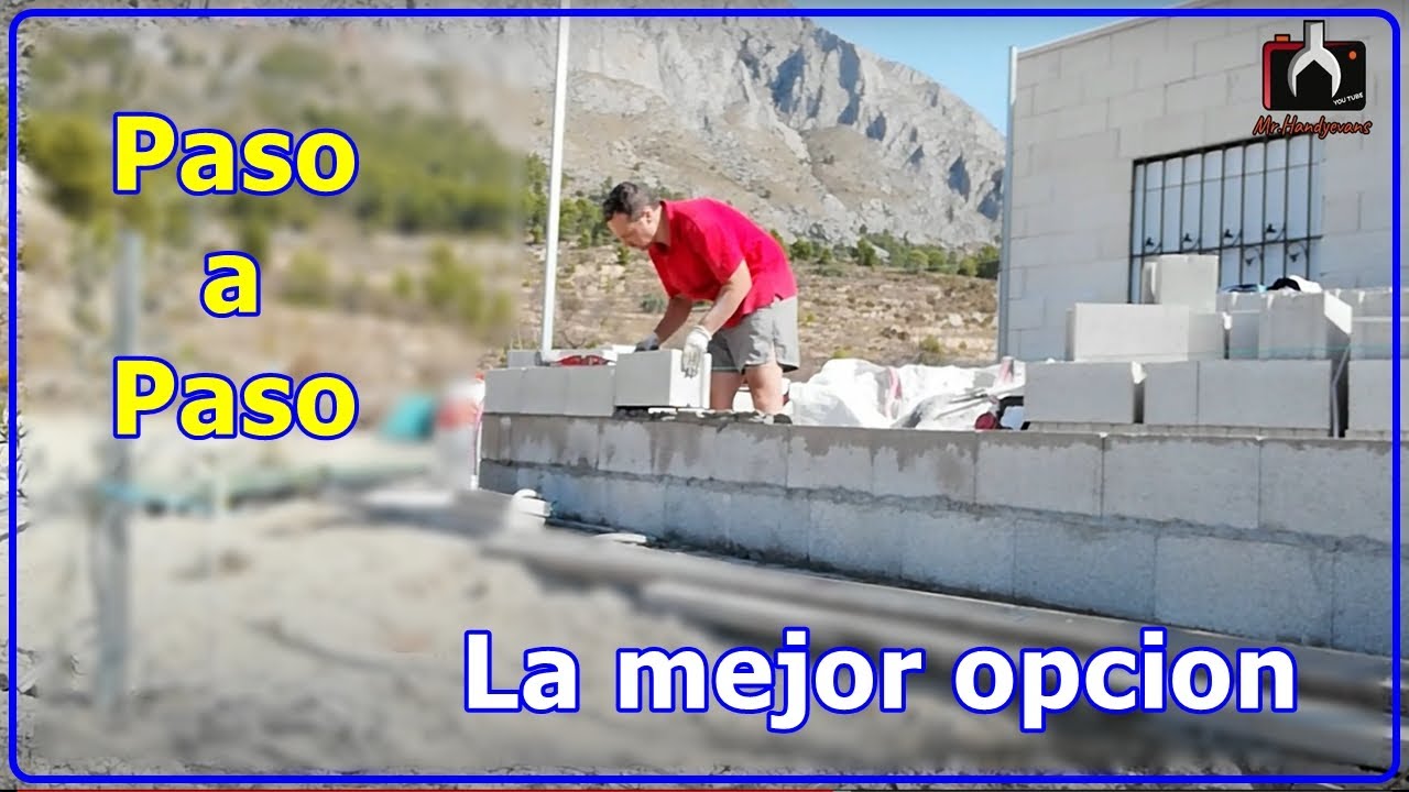 CONSTRUIR PAREDES DE BLOQUES|| AMPLIACIÓN VIVIENDA 2