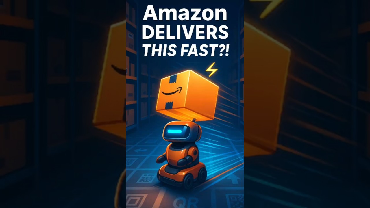 How Amazon Delivers So Fast? Smart Warehouse Tech Explained📦🚚