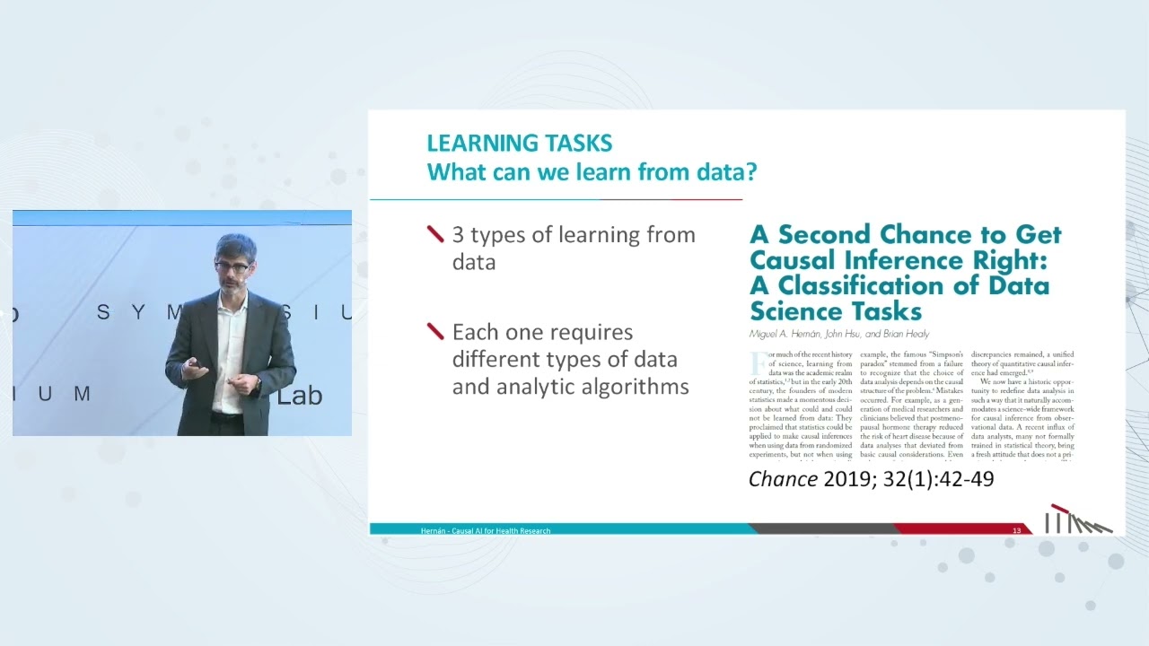 ADIA Lab Symposium 2024: Miguel Hernan - Causality & Explainability for Trustworthiness of AI