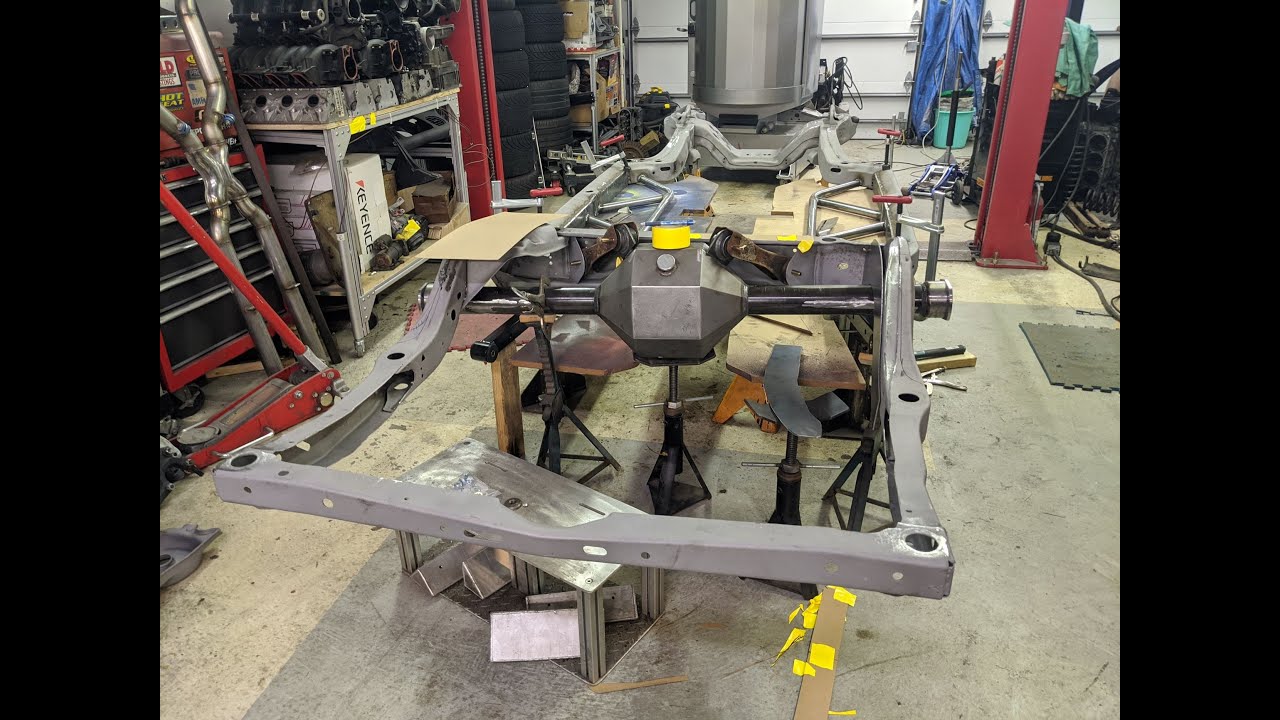 Chevelle gets Rear Frame Plating and Mini Tubing