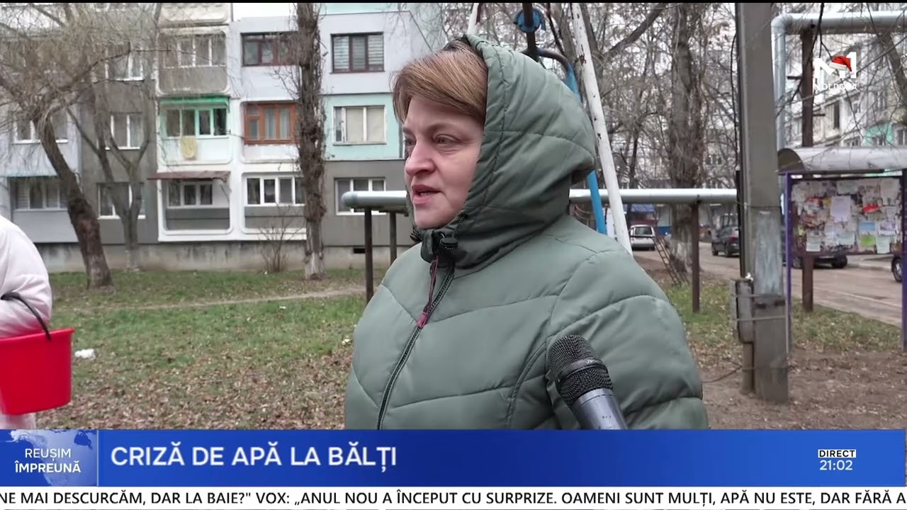Orașul Bălți, fără apă la robinet de peste două zile, după o avarie la apeductul Soroca-Bălți