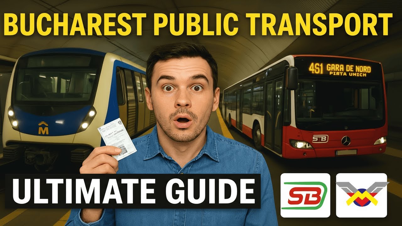 How to Use Public Transport in Bucharest | Metro, Buses, Trams & Travel Tips