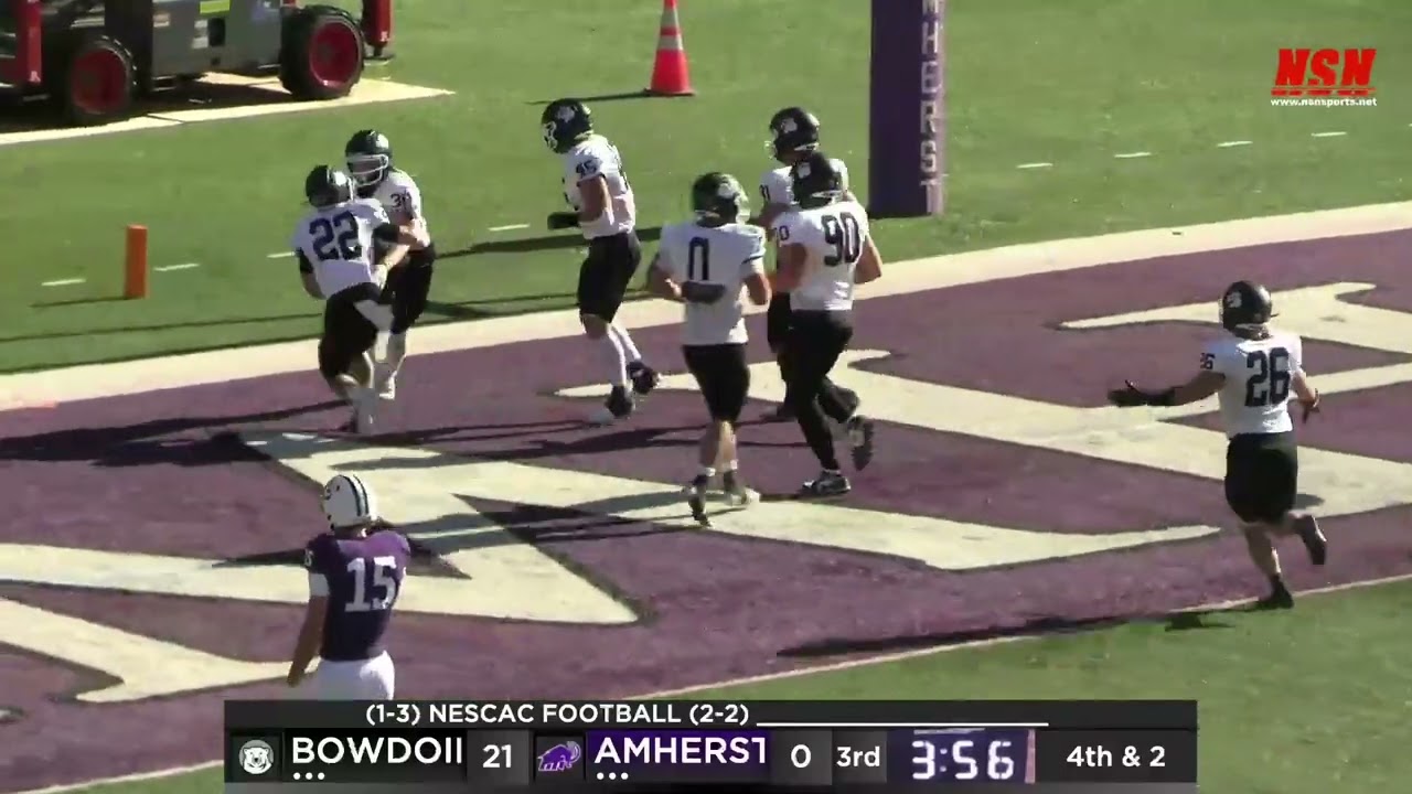 Bowdoin Football vs. Amherst (10/12/24)
