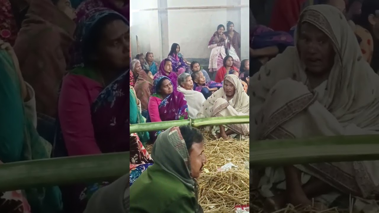 বেহুলার গানে কান্নায় ভেঙ্গে পড়লের গ্রামবাসী।জয় মা মনসার জয়